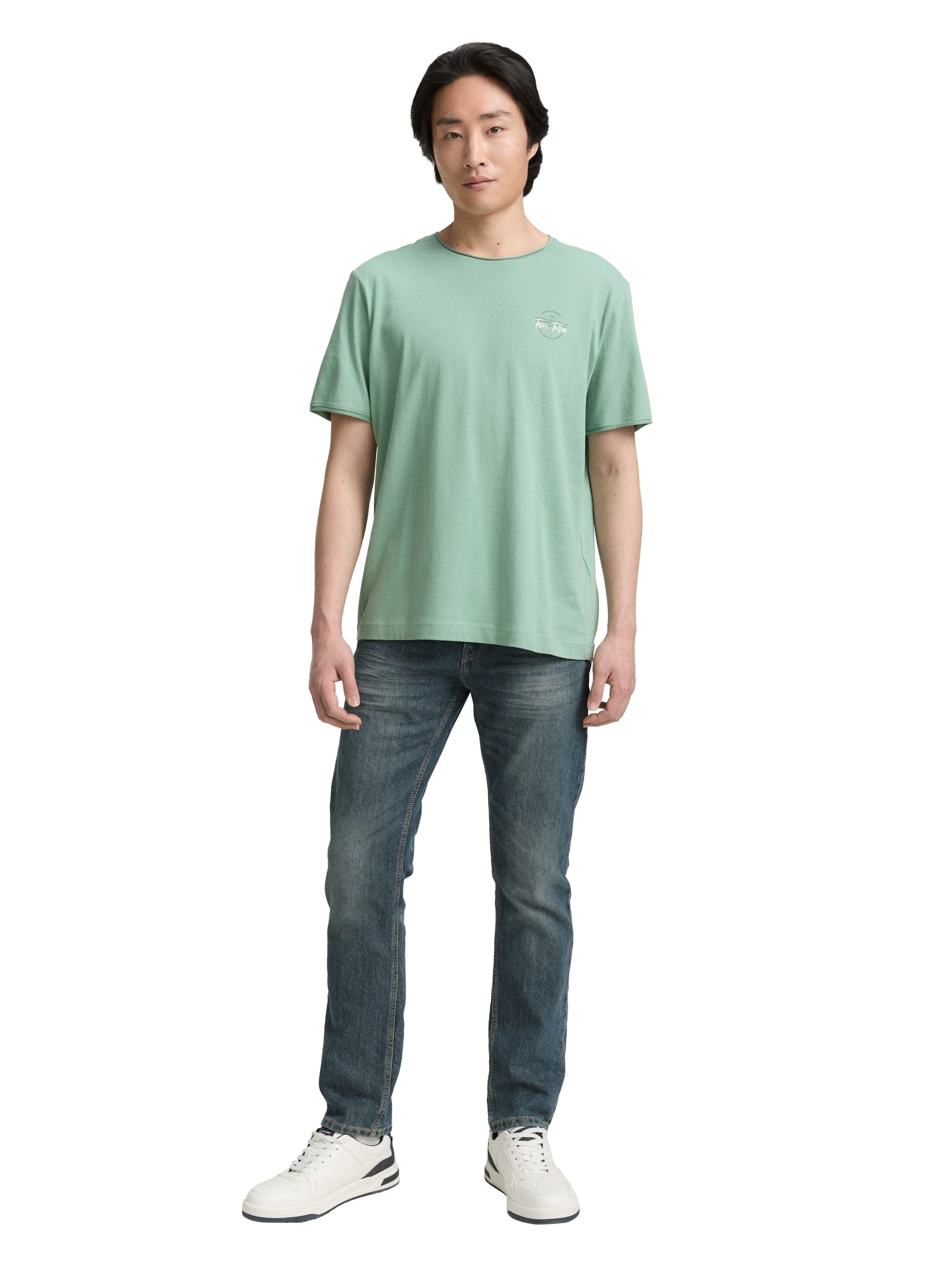 Tom Tailor Herren T-Shirt grün