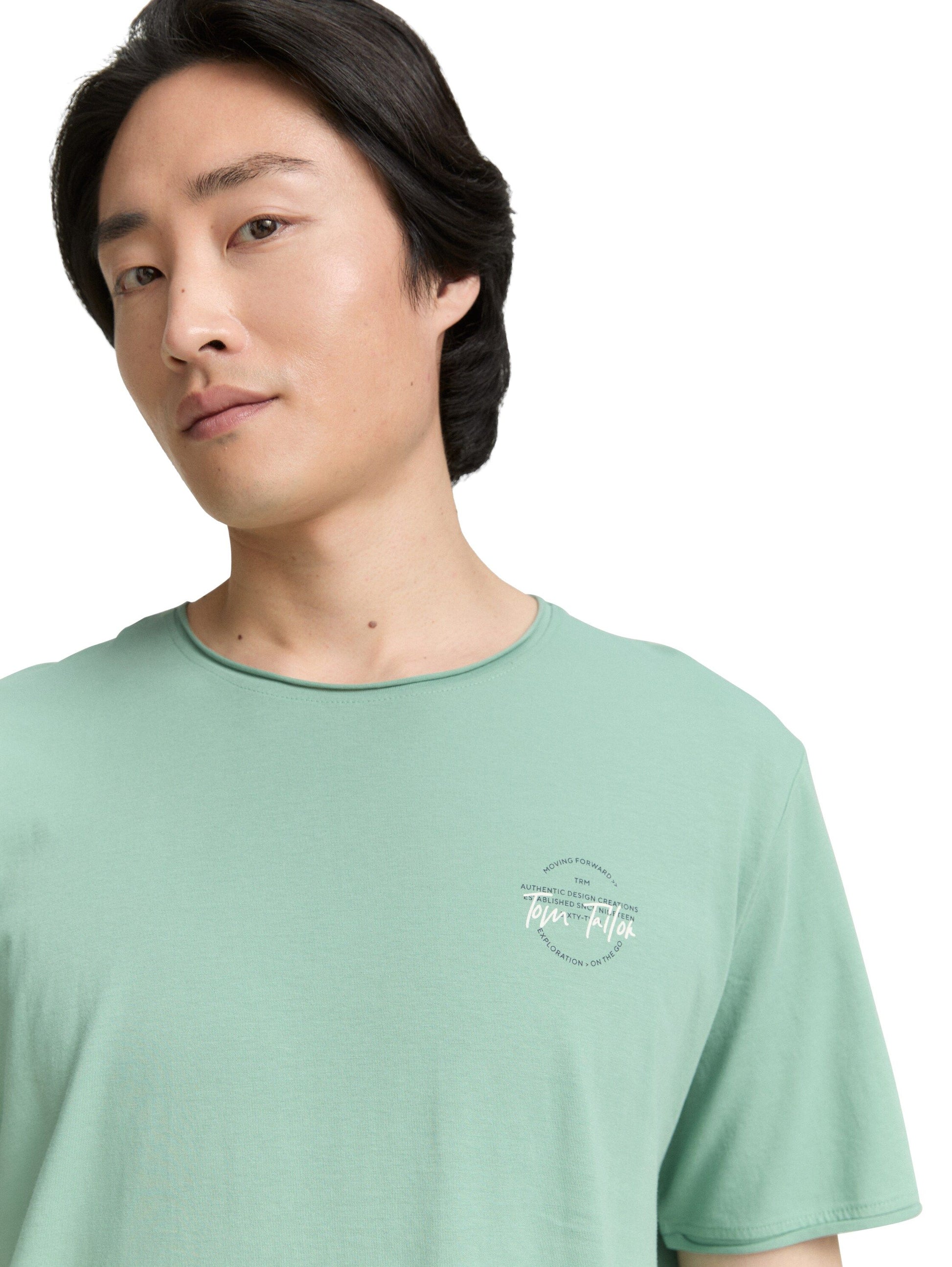Tom Tailor Herren T-Shirt grün