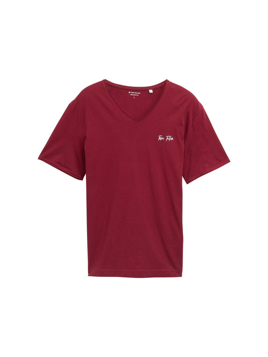 Tom Tailor Herren T-Shirt XXXL rot
