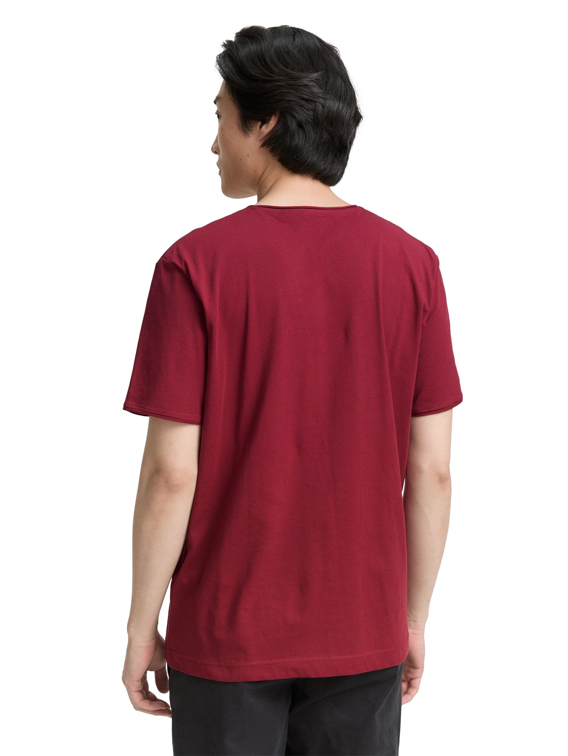Tom Tailor Herren T-Shirt rot