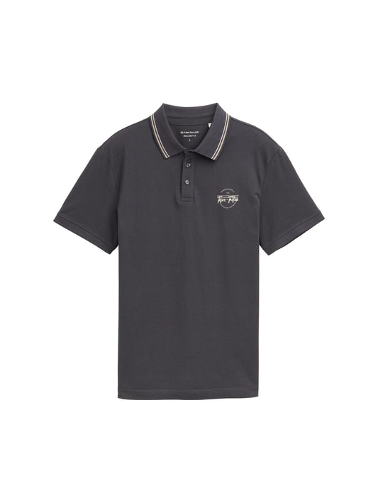 Tom Tailor Herren Piqué Poloshirt XXXL grau