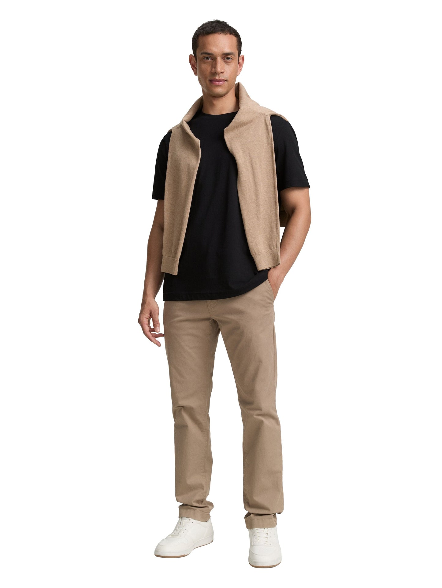 Tom Tailor Herren T-Shirts 2er-Pack schwarz