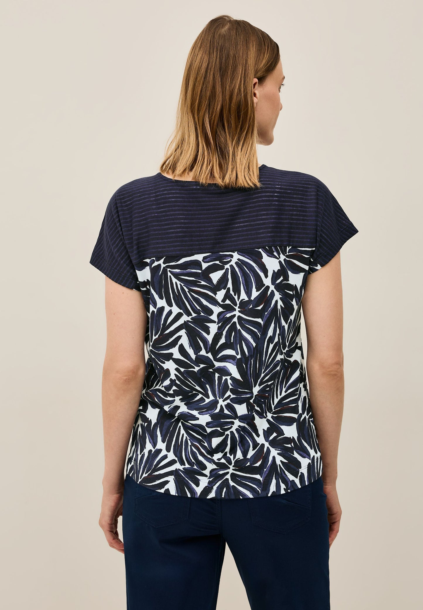 Cecil Damen Shirt blau