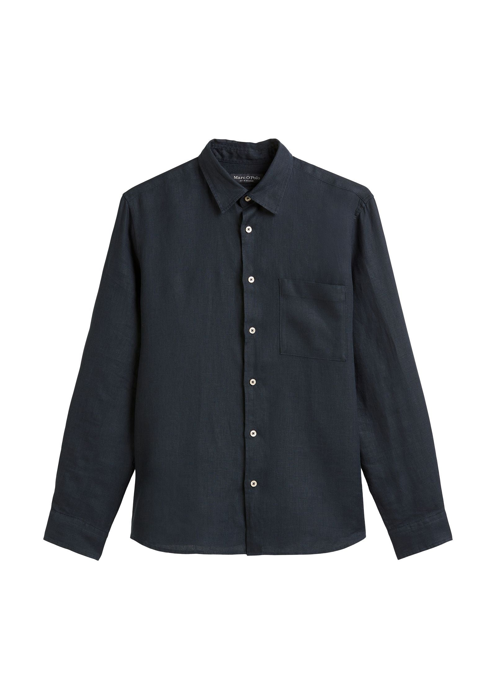 Marc O'Polo Herren Hemd blau