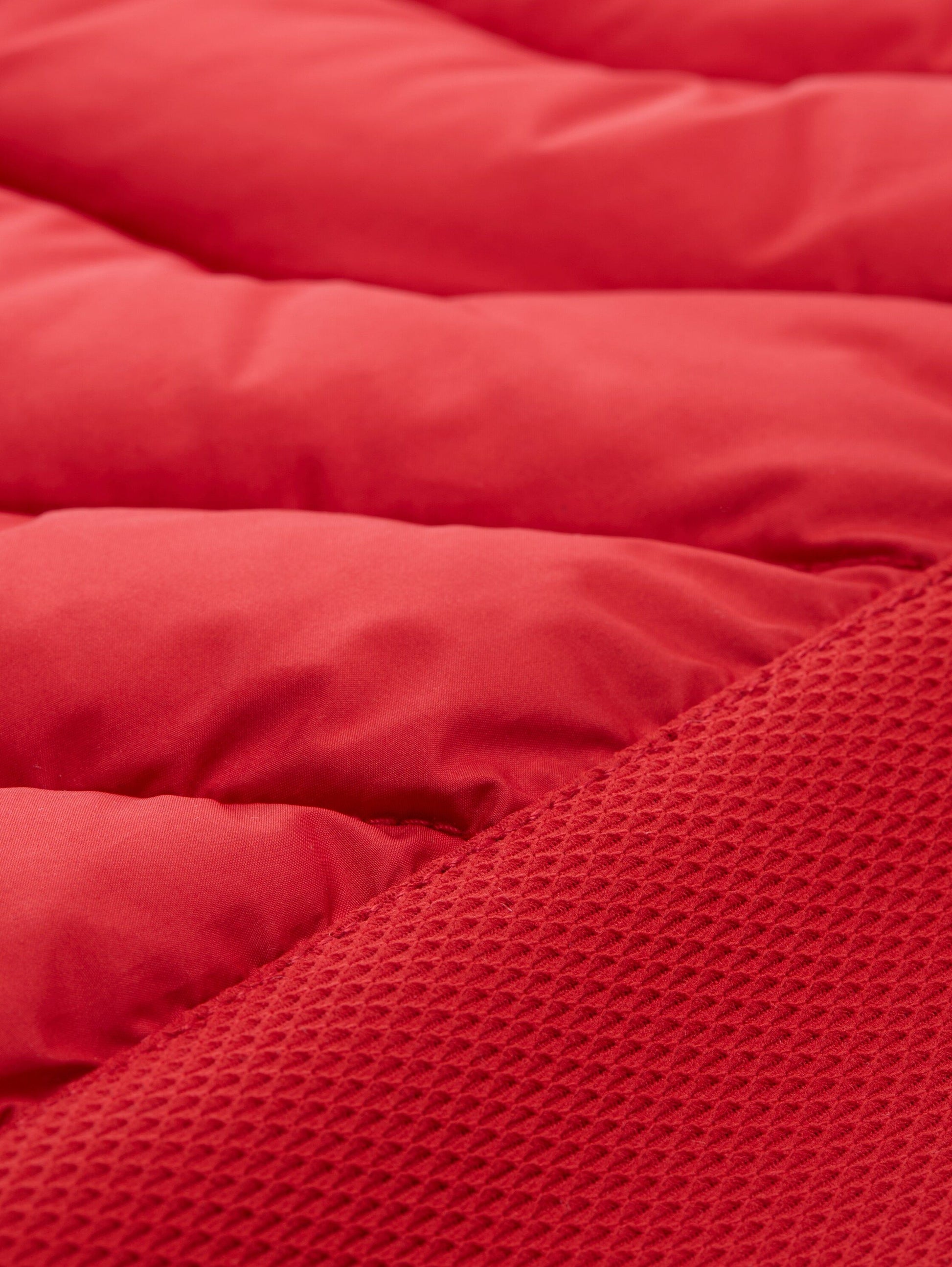 Tom Tailor Herren Hybrid Steppweste rot
