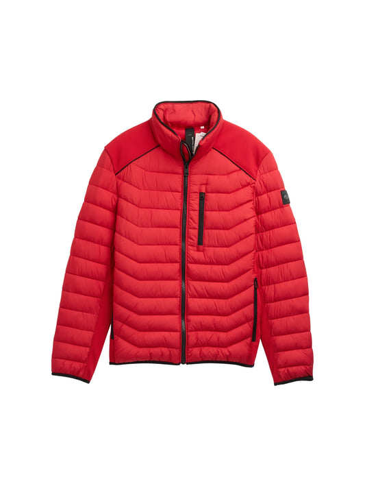 Tom Tailor Herren Hybrid Steppjacke XXXL rot