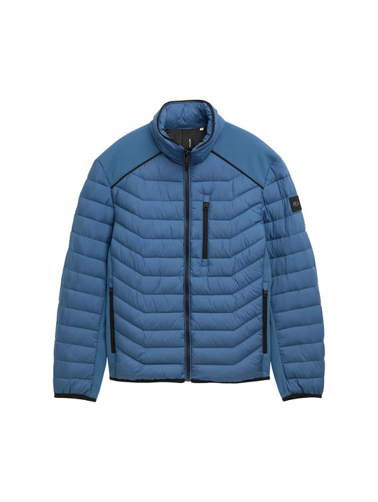 Tom Tailor Herren Hybrid Steppjacke XXXL blau