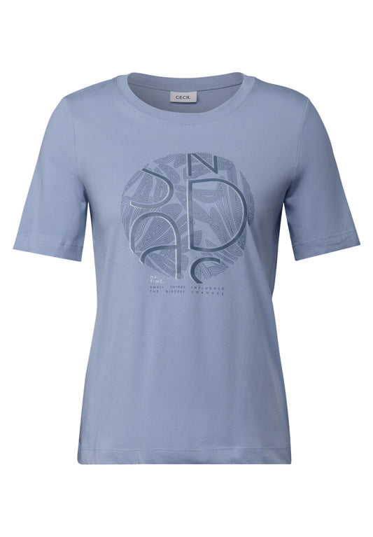 Cecil Damen T-Shirt XXL blau