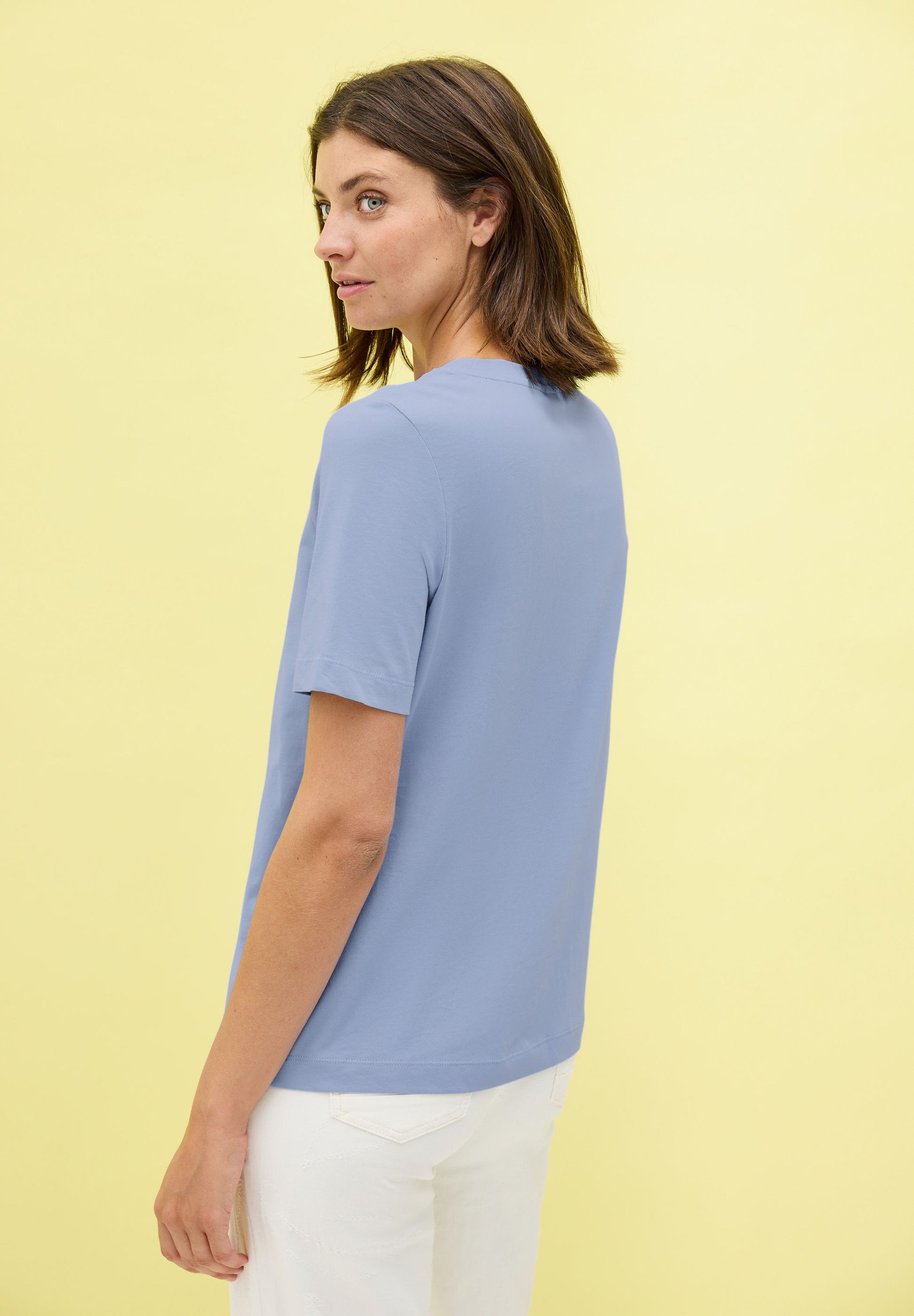 Cecil Damen T-Shirt blau