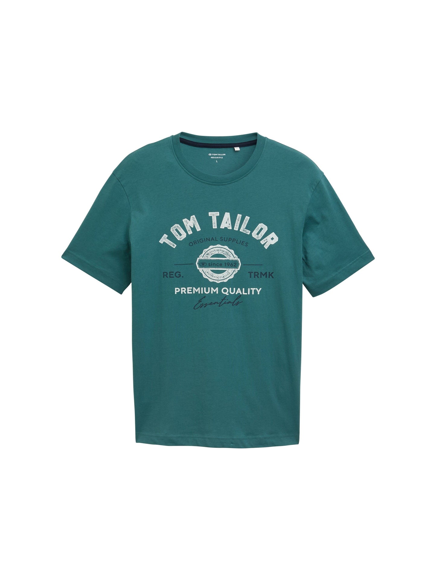 Tom Tailor – Tom Tailor Herren T-Shirt mit Logo-Print