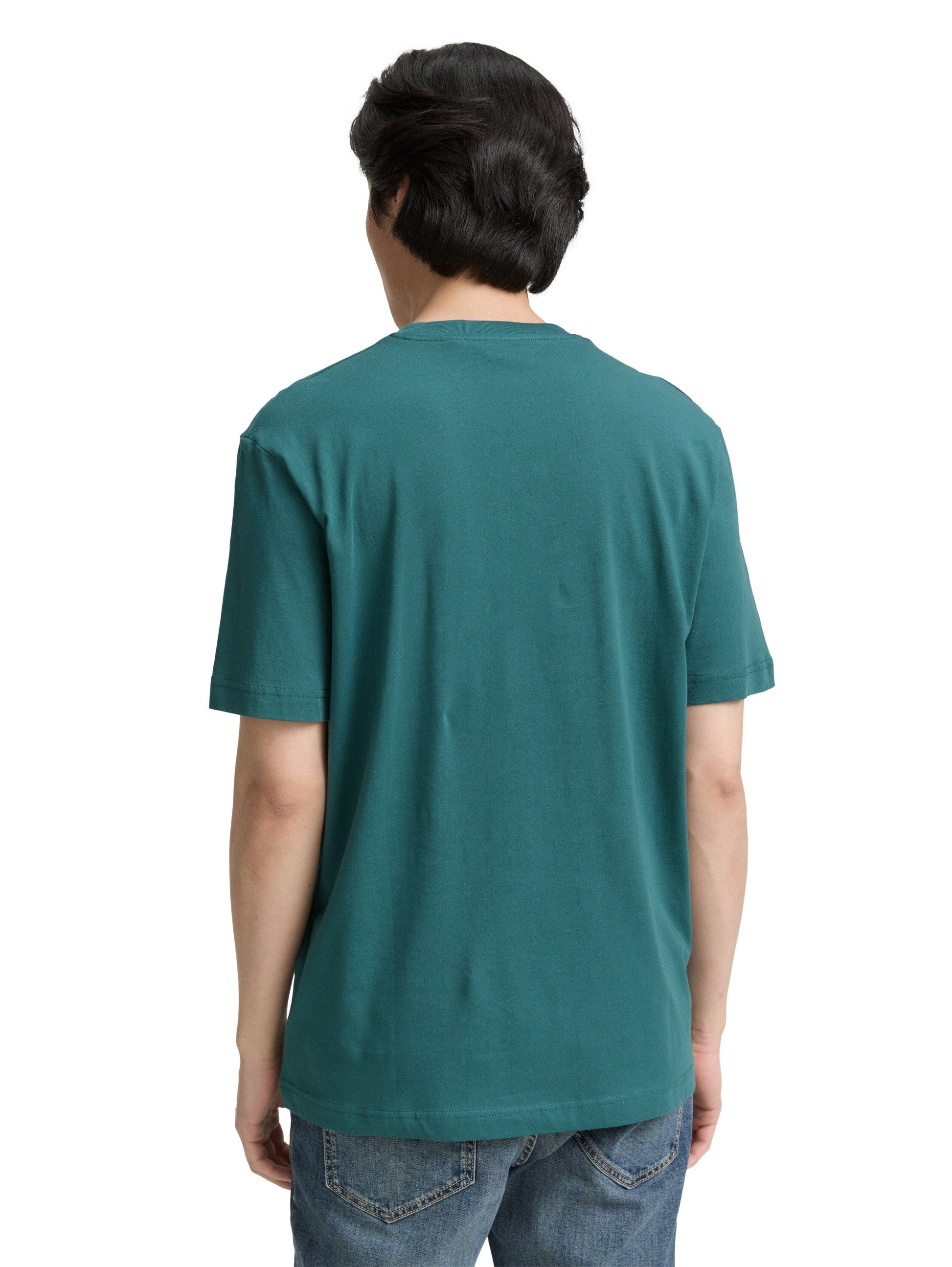 Tom Tailor – Tom Tailor Herren T-Shirt mit Logo-Print