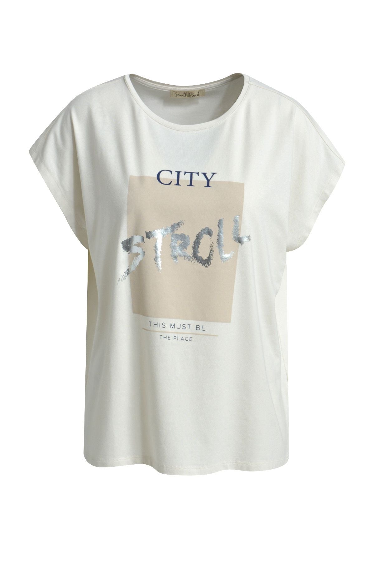 Smith&Soul Damen T-Shirt weiß