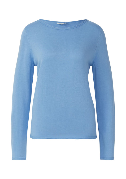 s.Oliver Damen Strickpullover blau