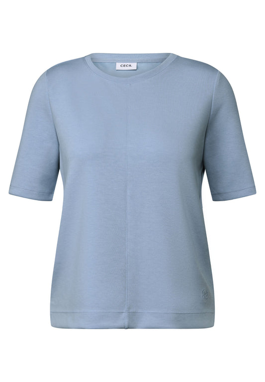 Cecil Damen Kurzarmsweatshirt XXL blau