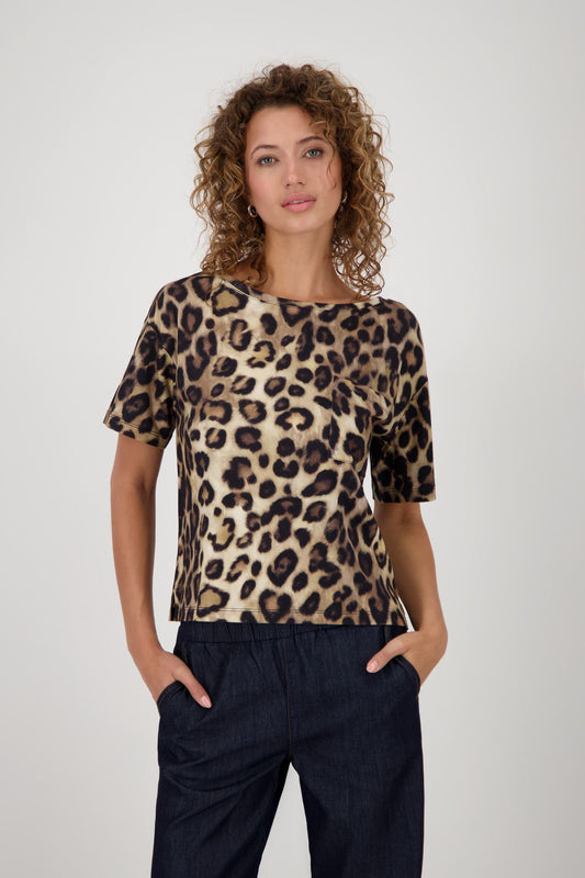 Monari Damen T-Shirt braun