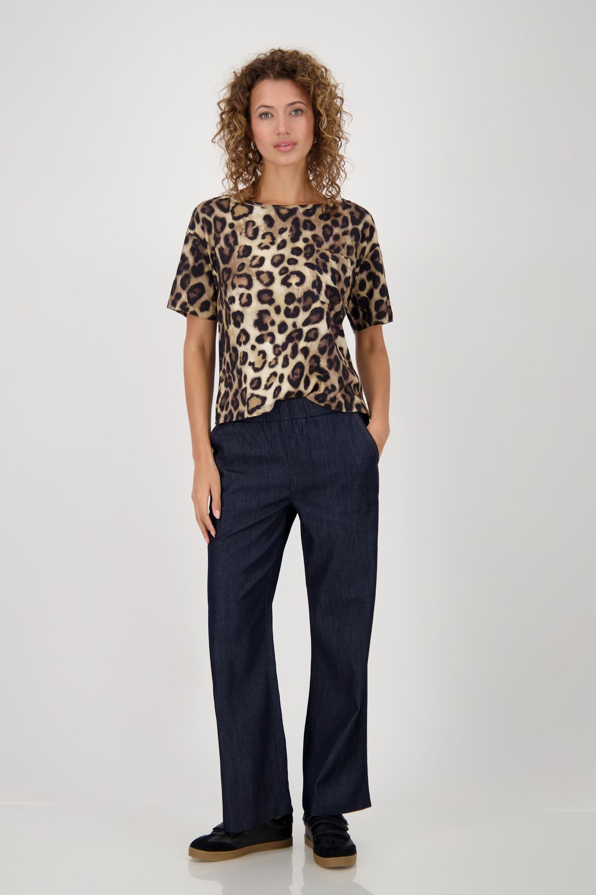 Monari Damen T-Shirt braun
