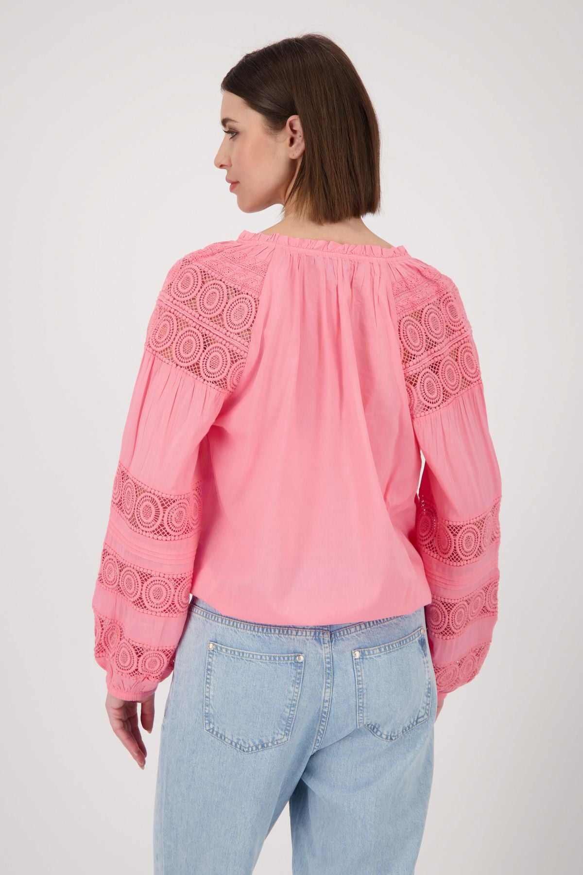 Monari Damen Bluse rosa