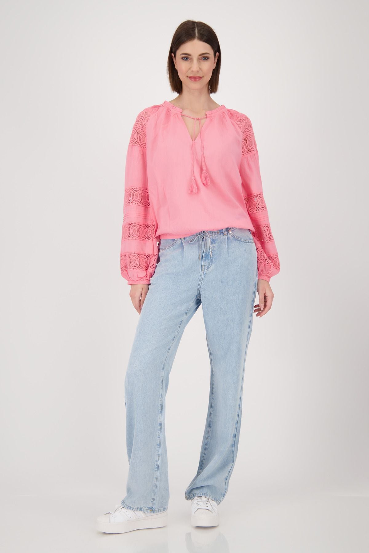 Monari Damen Bluse rosa