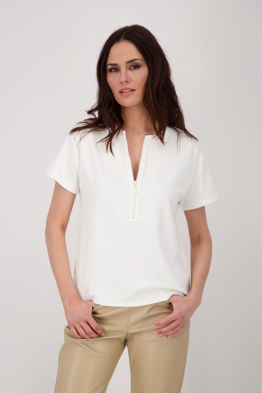 Monari Damen Sweatshirt weiß