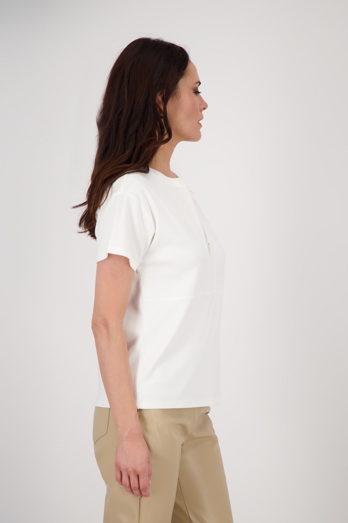 Monari Damen Sweatshirt weiß
