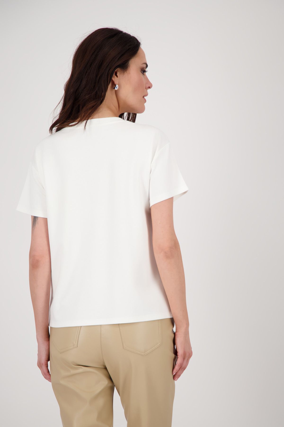 Monari Damen Sweatshirt weiß