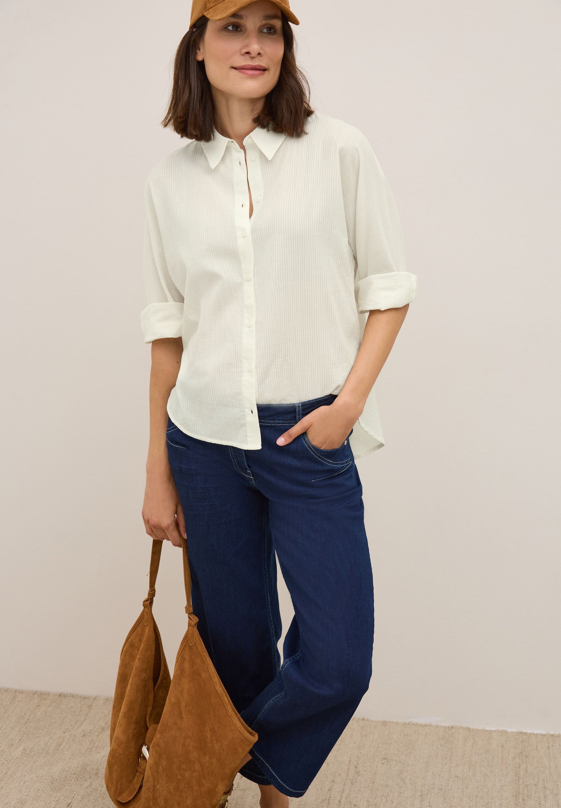 Cecil Damen Bluse weiß
