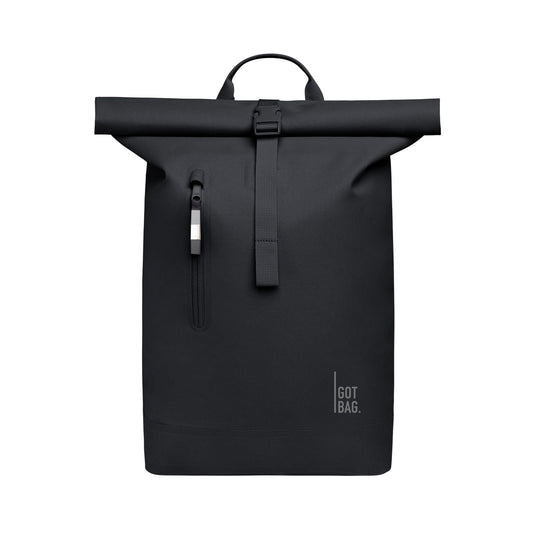 Got Bag Damen Rucksack RollTop Lite 2.0 Monochrome schwarz