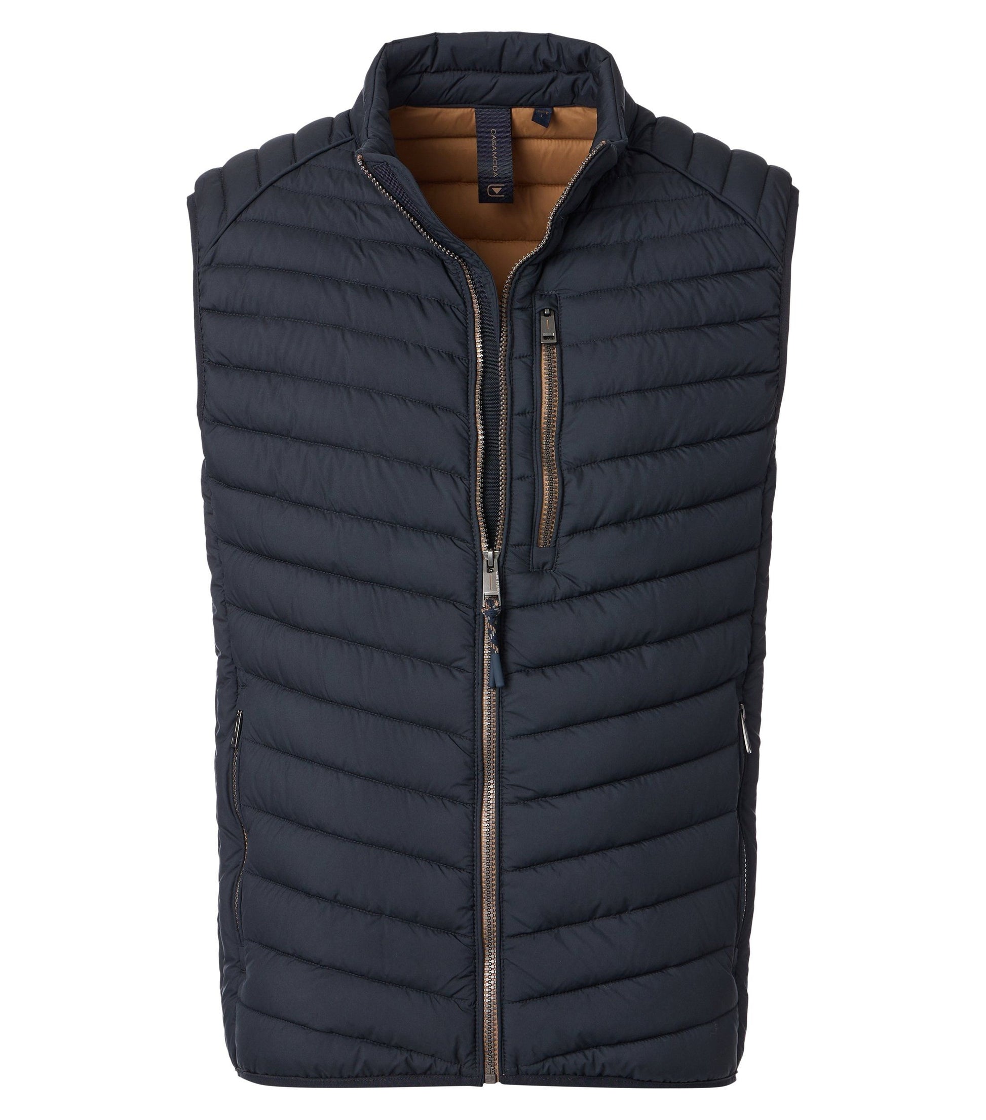 Casa Moda Herren Weste 3XL blau