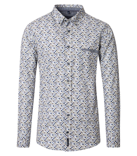 Casa Moda Herren Hemd grün