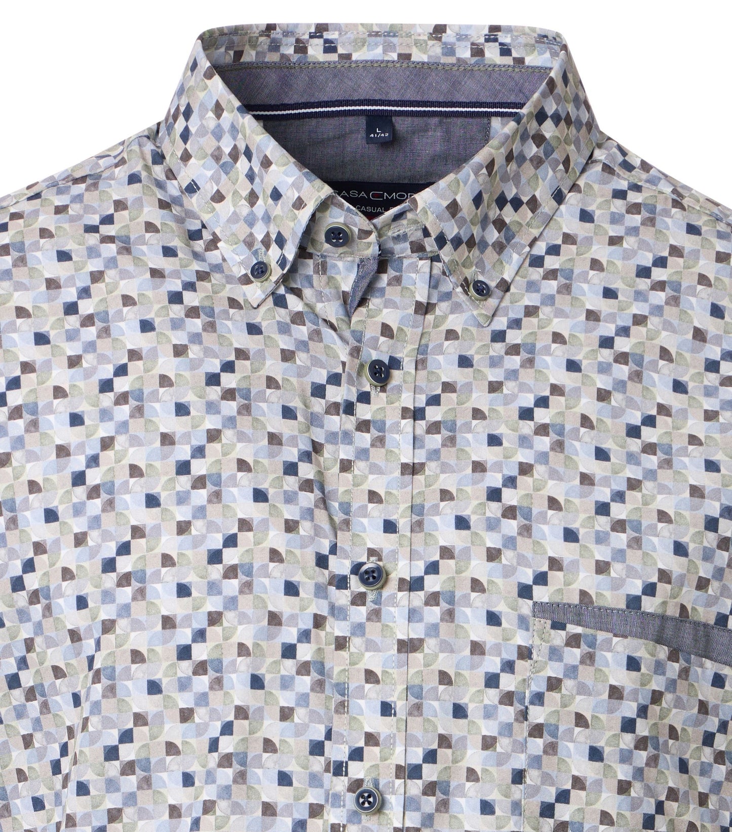 Casa Moda Herren Hemd grün