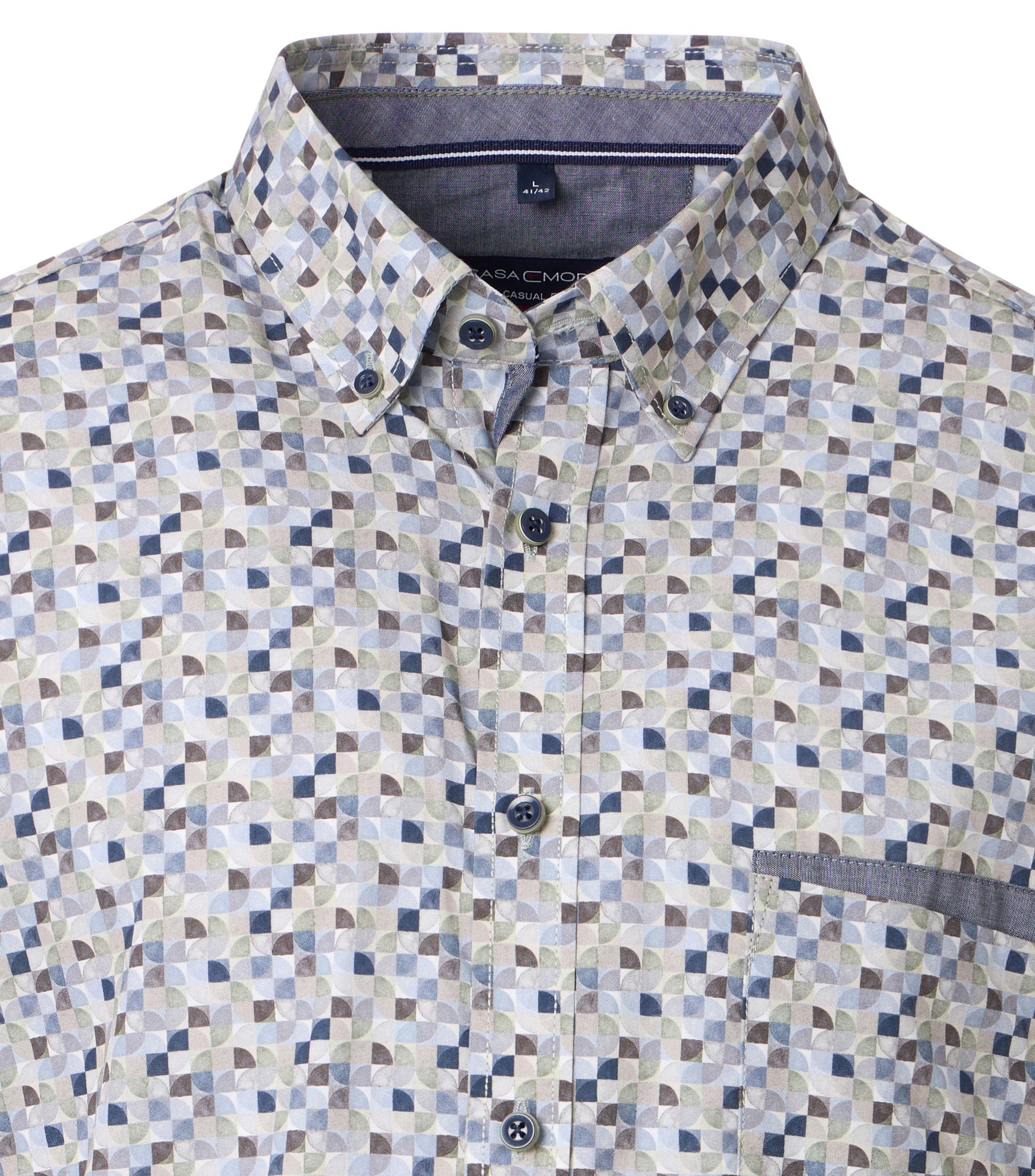 Casa Moda Herren Hemd grün