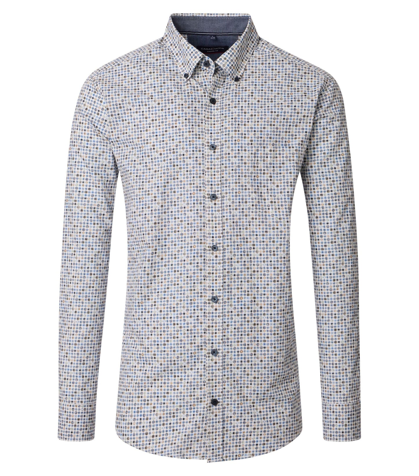 Casa Moda Herren Hemd braun
