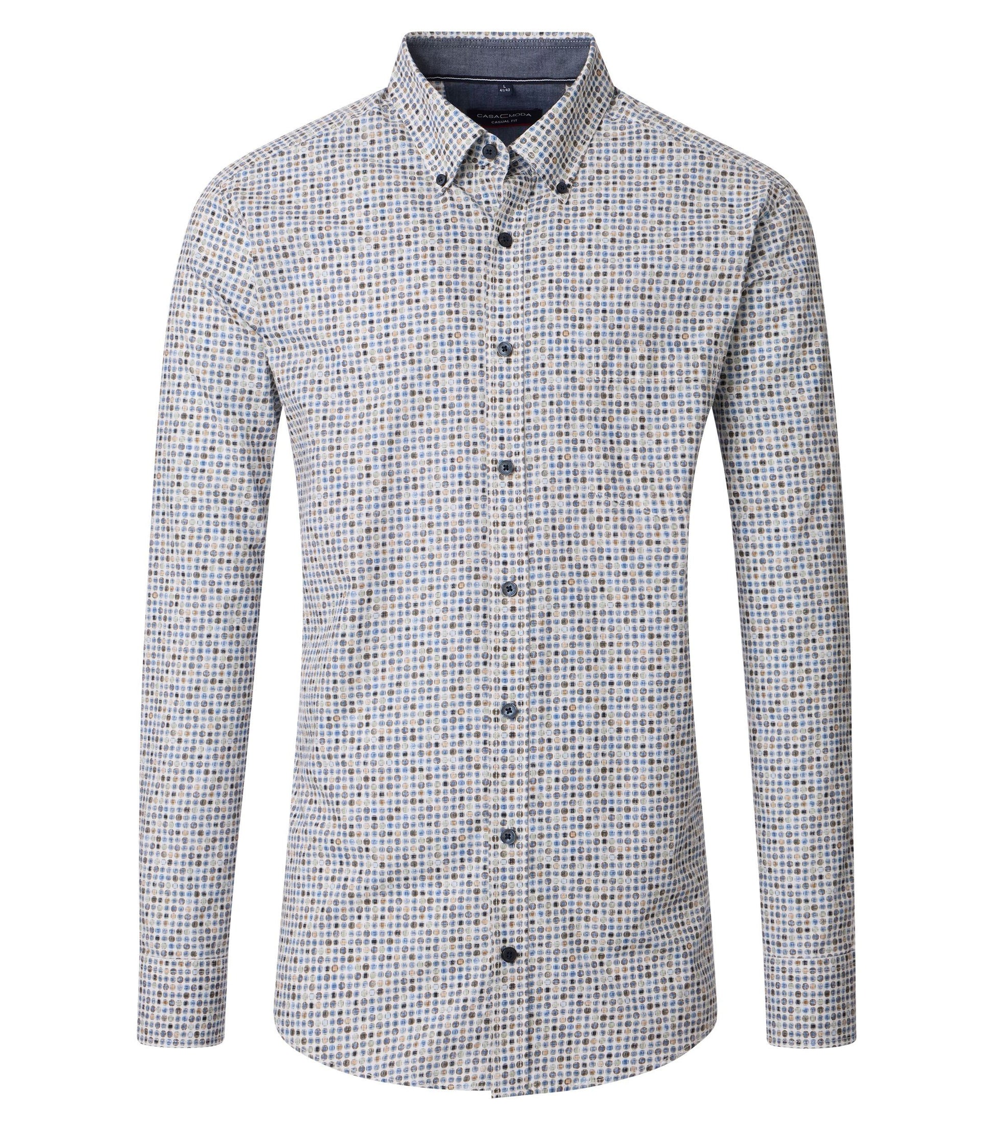 Casa Moda Herren Hemd braun