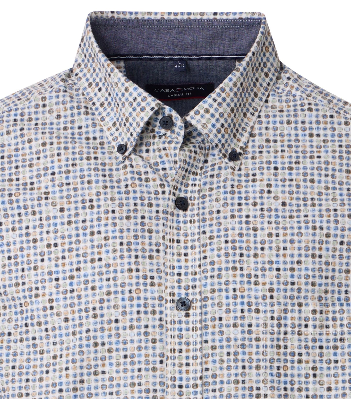 Casa Moda Herren Hemd braun