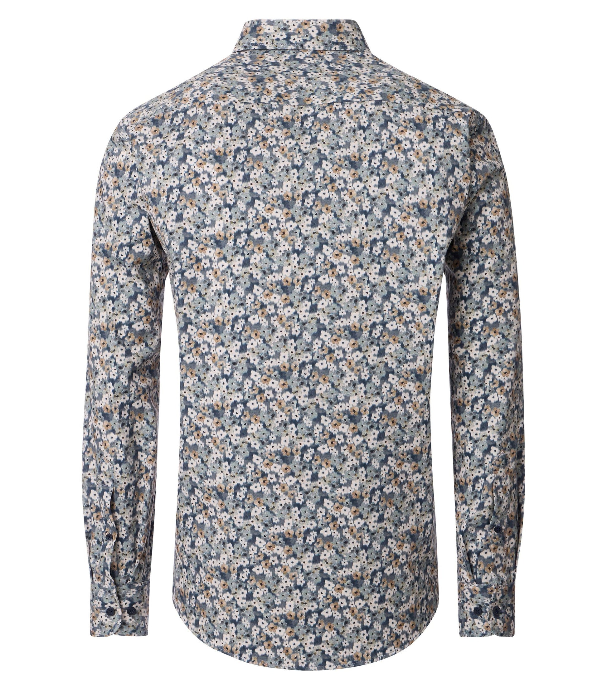 Casa Moda Herren Hemd silber