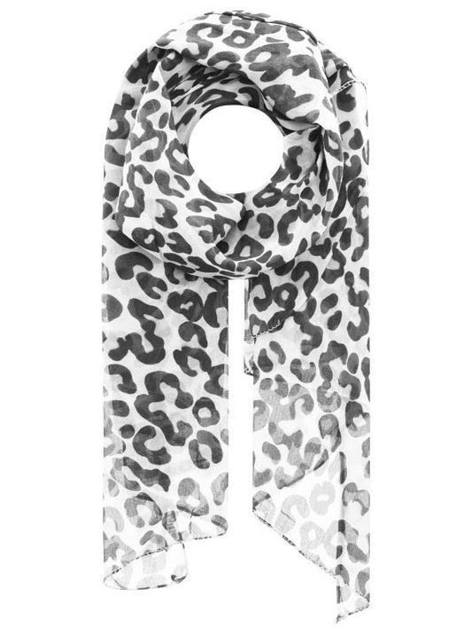 Zwillingsherz Damen Tuch "Leo Classic" weiß