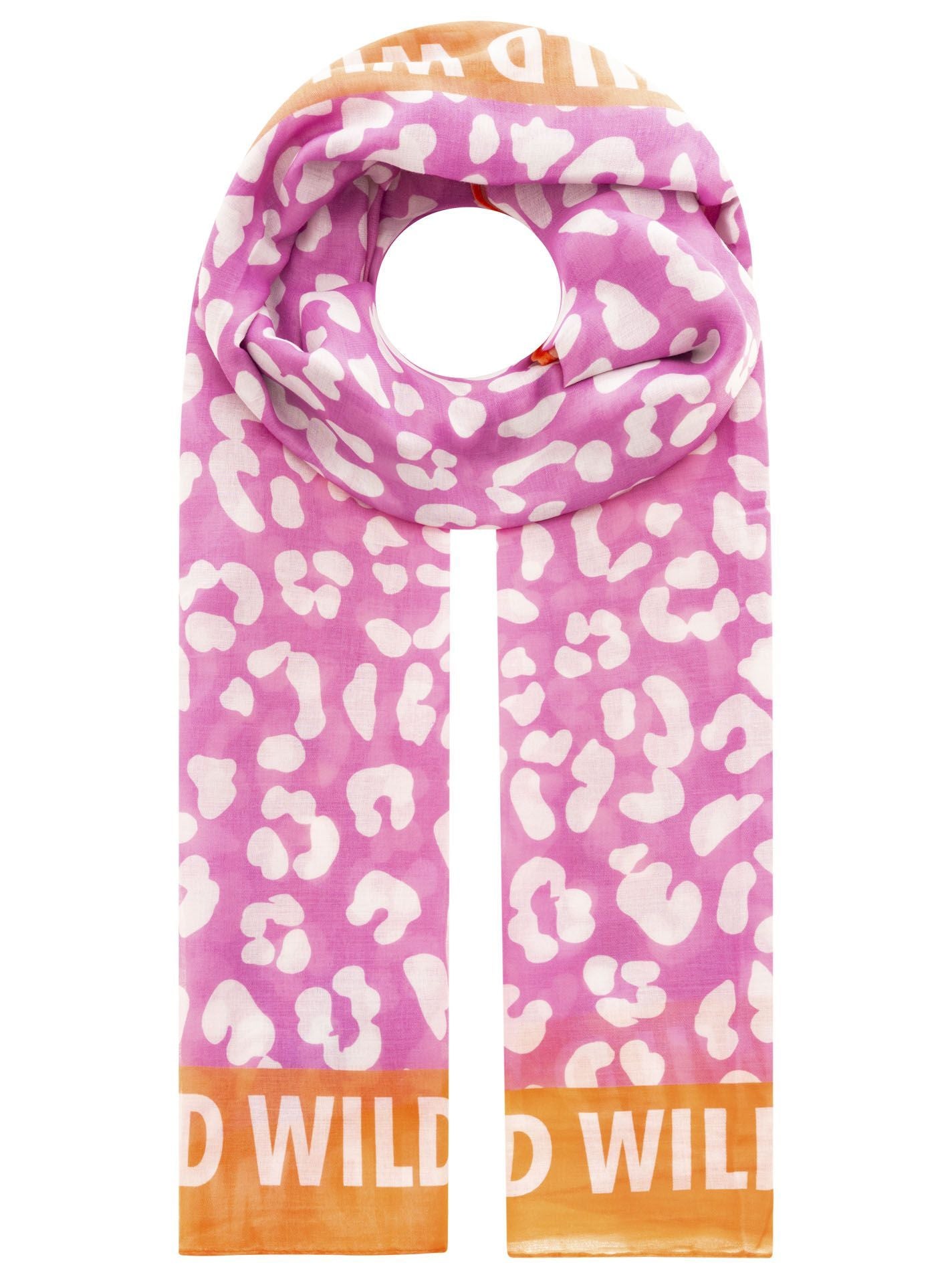 Zwillingsherz Damen Schal "Leo Dream" pink