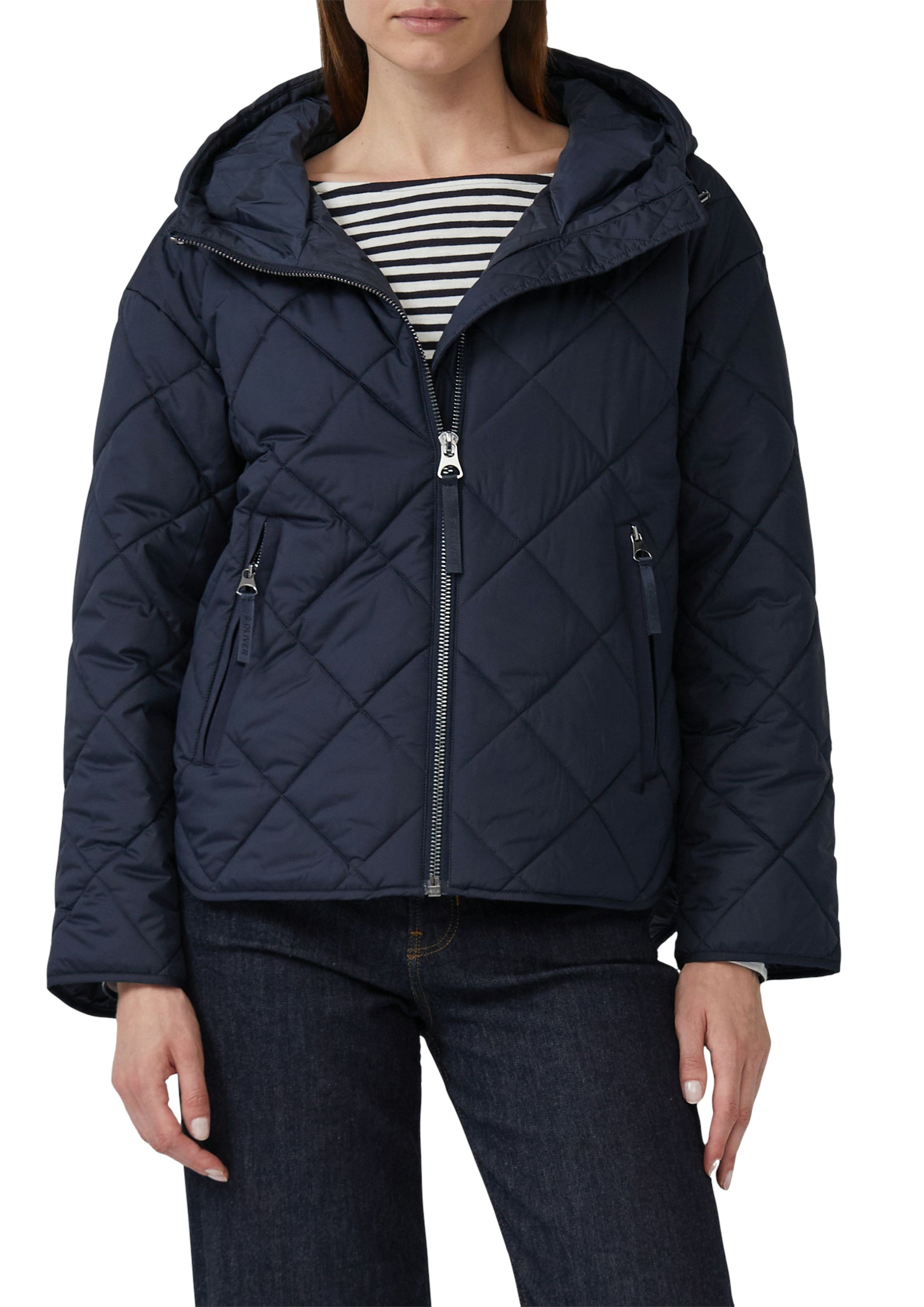 s.Oliver Damen Outdoor-Jacke blau
