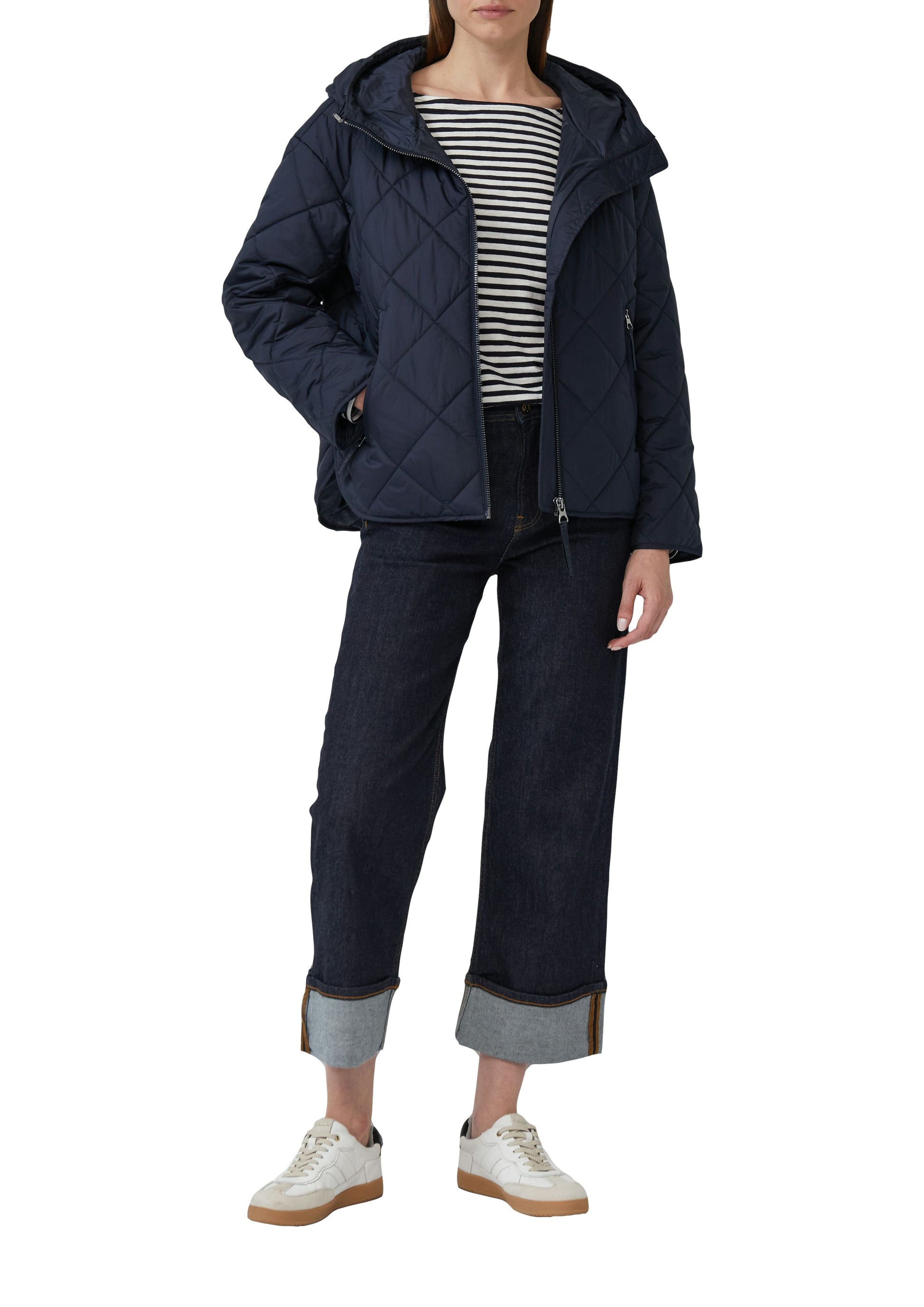 s.Oliver Damen Outdoor-Jacke blau