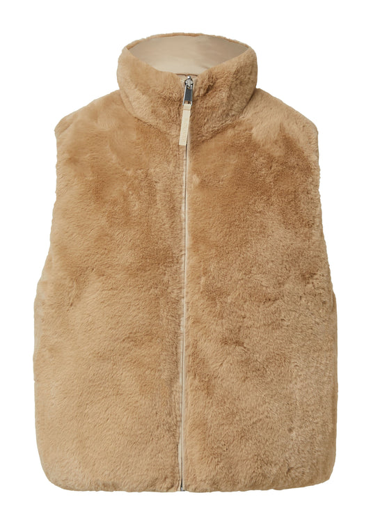 s.Oliver Damen Weste 44 braun