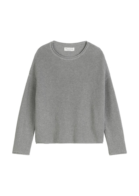 Marc O'Polo Damen Pullover grau