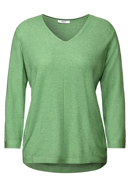 Cecil Damen Pullover XXL grün