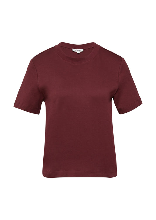 s.Oliver Damen T-Shirt rot