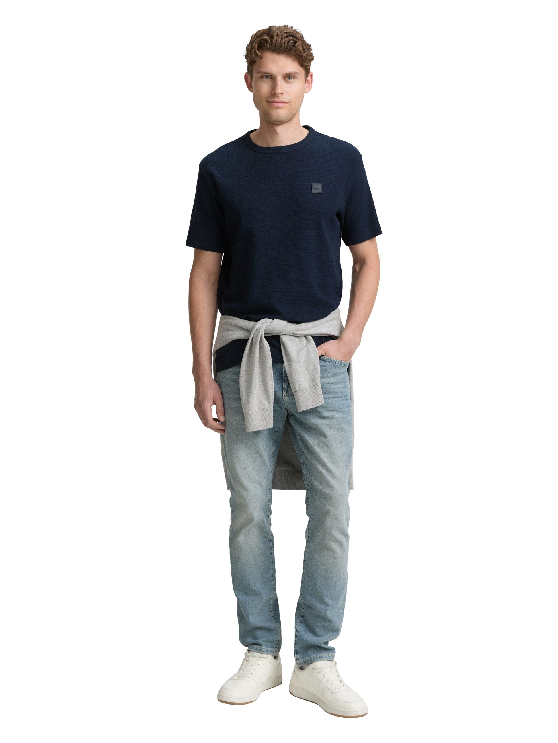 Tom Tailor Herren Shirt blau