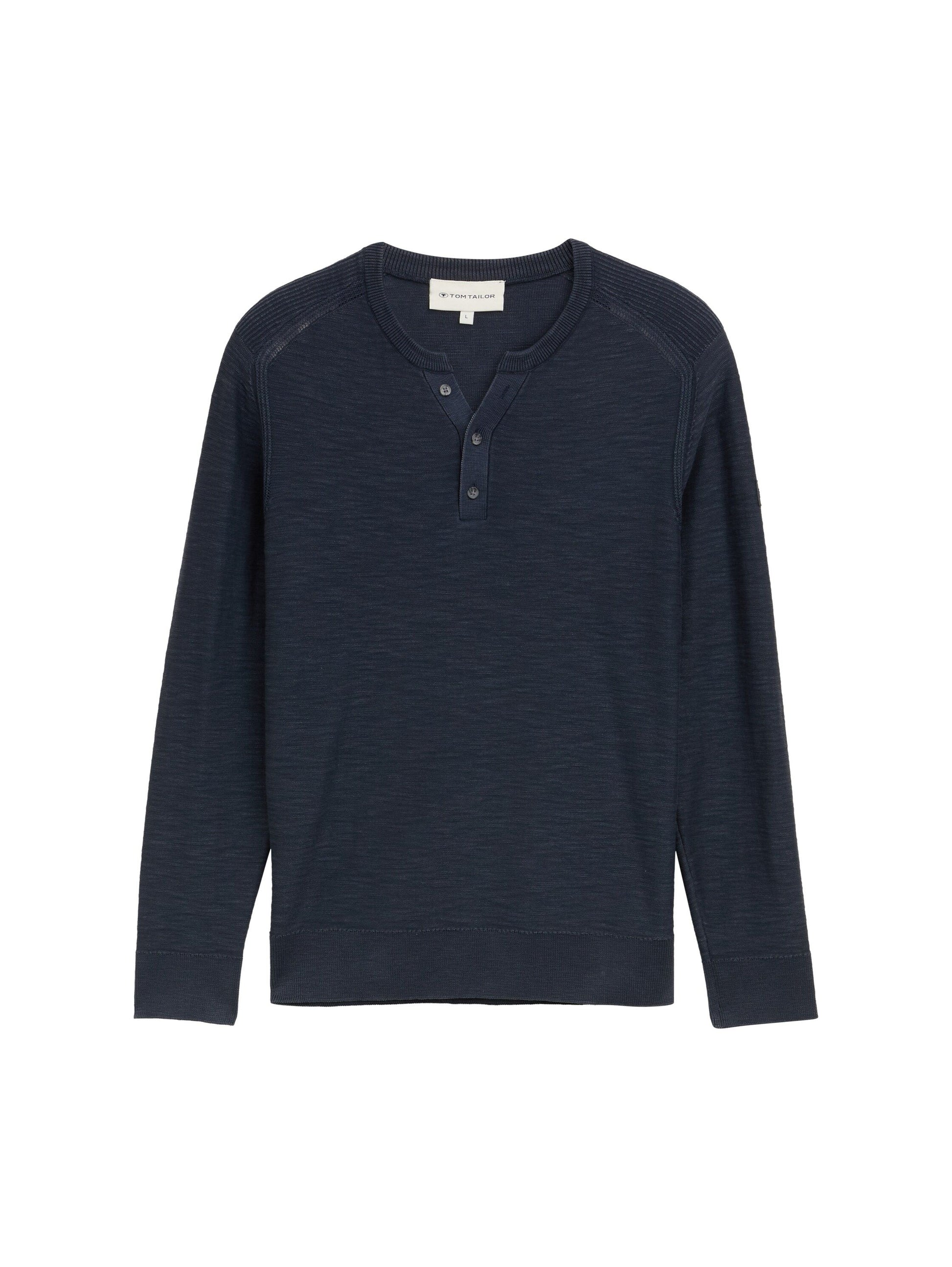 Tom Tailor Herren Pullover blau