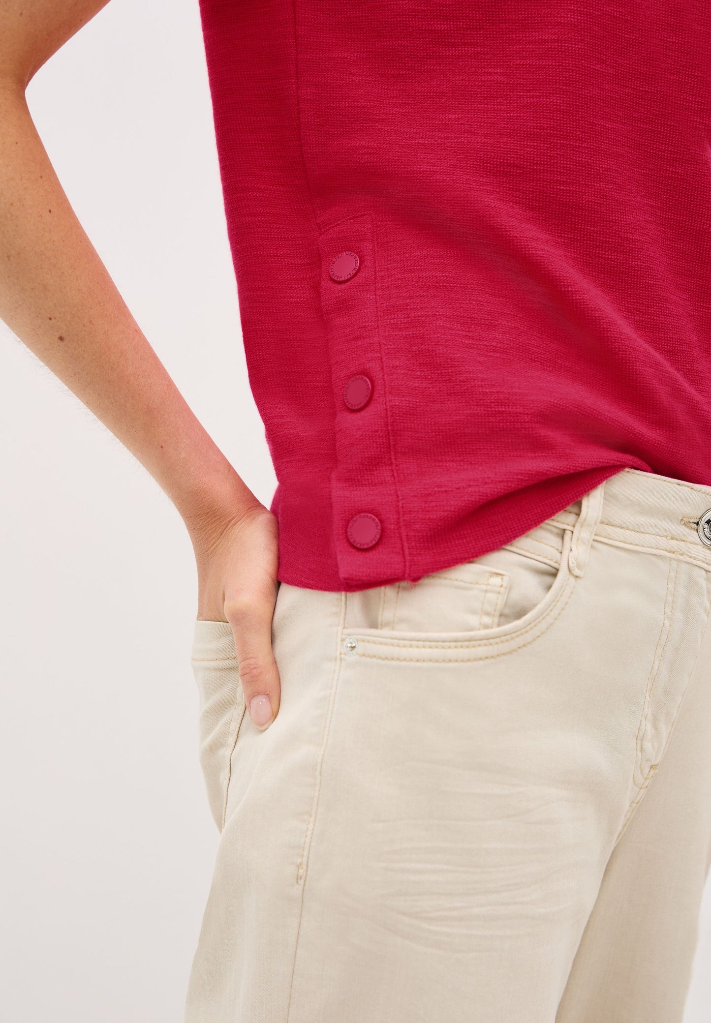 Cecil Damen Shirt rot