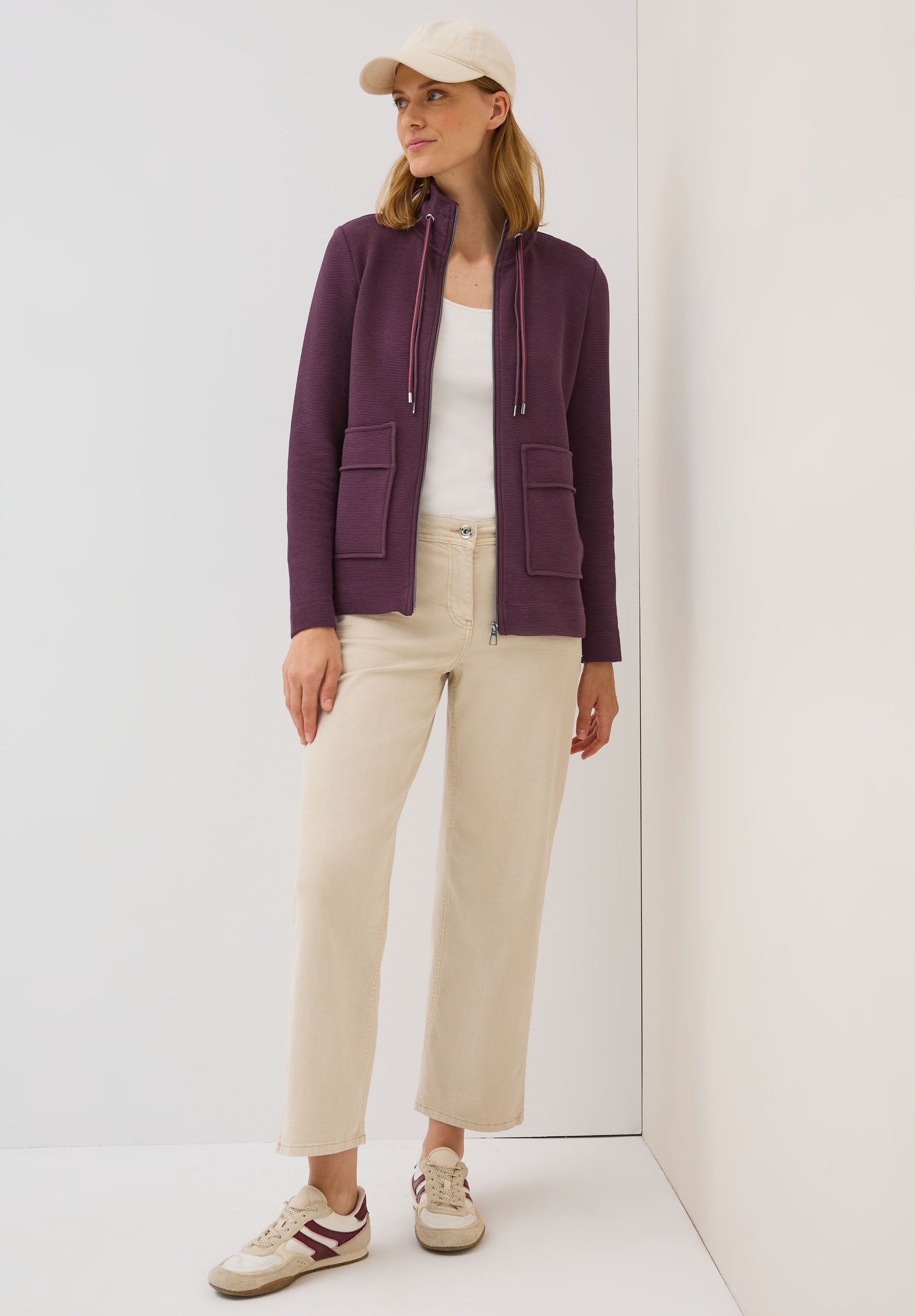 Cecil Damen Jacke rot