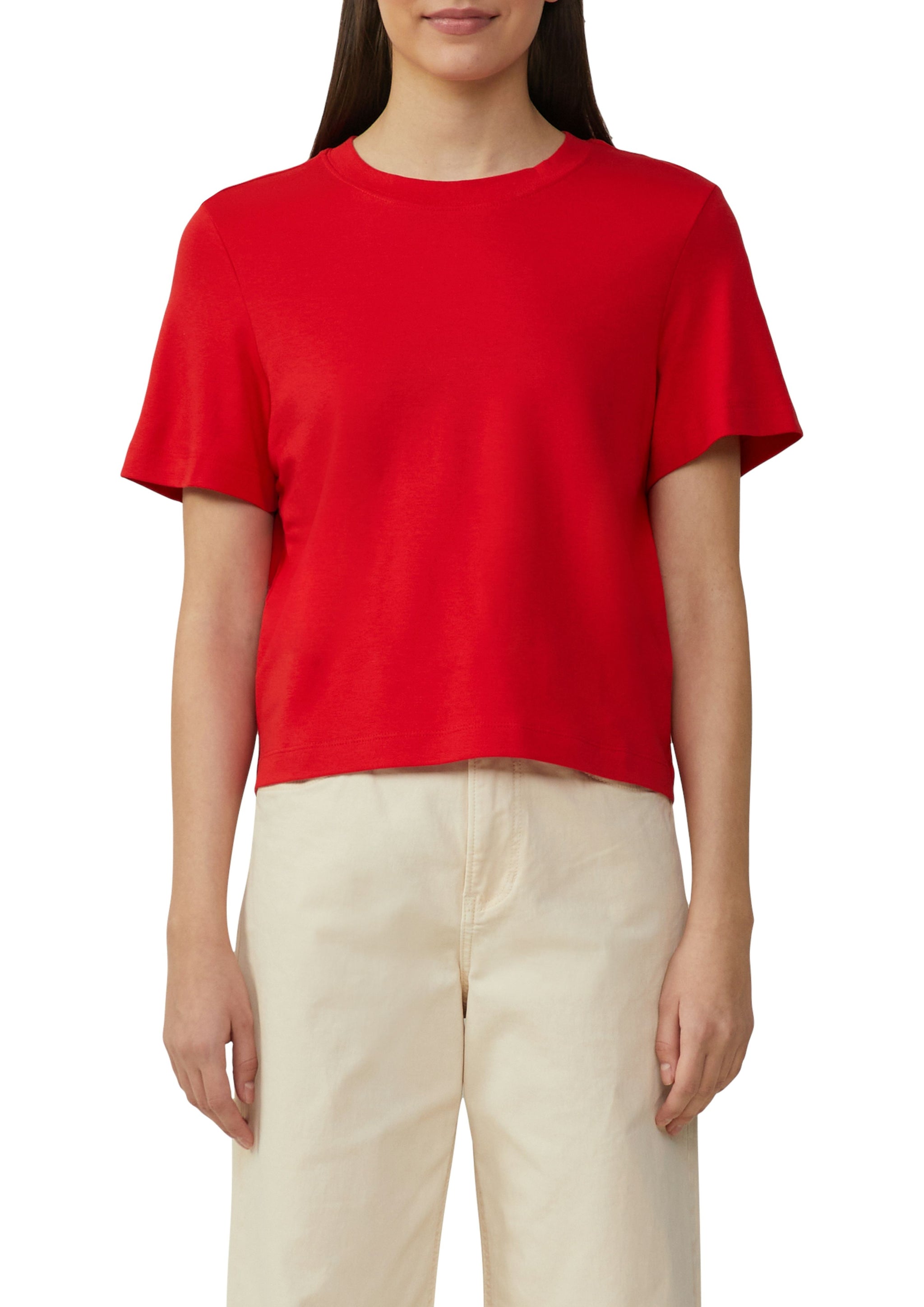 s. Oliver Damen T-Shirt rot