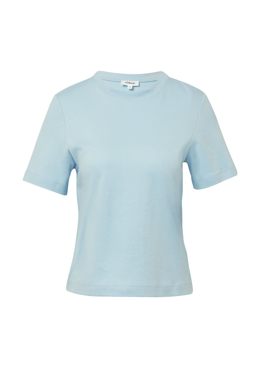 s. Oliver Damen T-Shirt blau