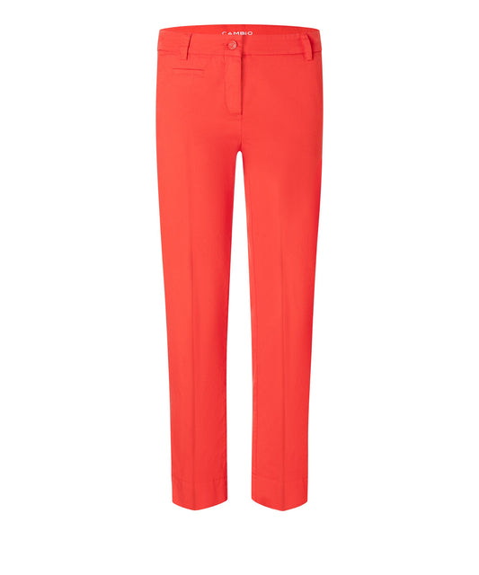 Cambio Damen Hose Stella cropped 27 rot